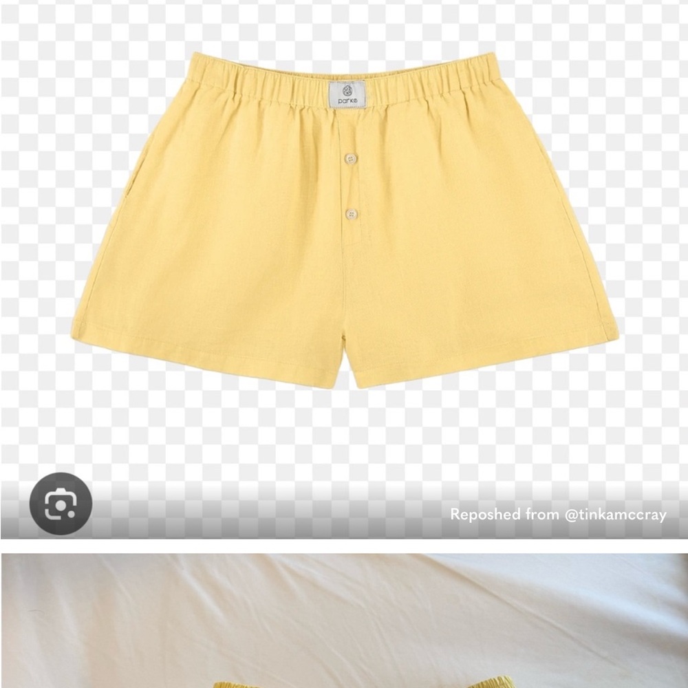 Parke Linen shorts